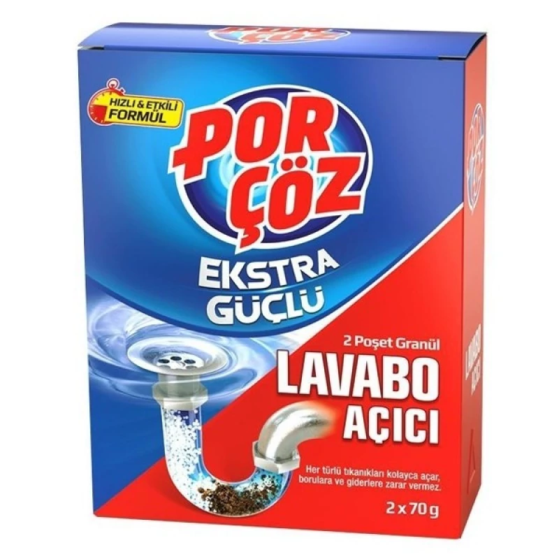 پودر لوله بازکن پورچوز x2 حجم 100 گرمی (دو بسته 50 گرمی)