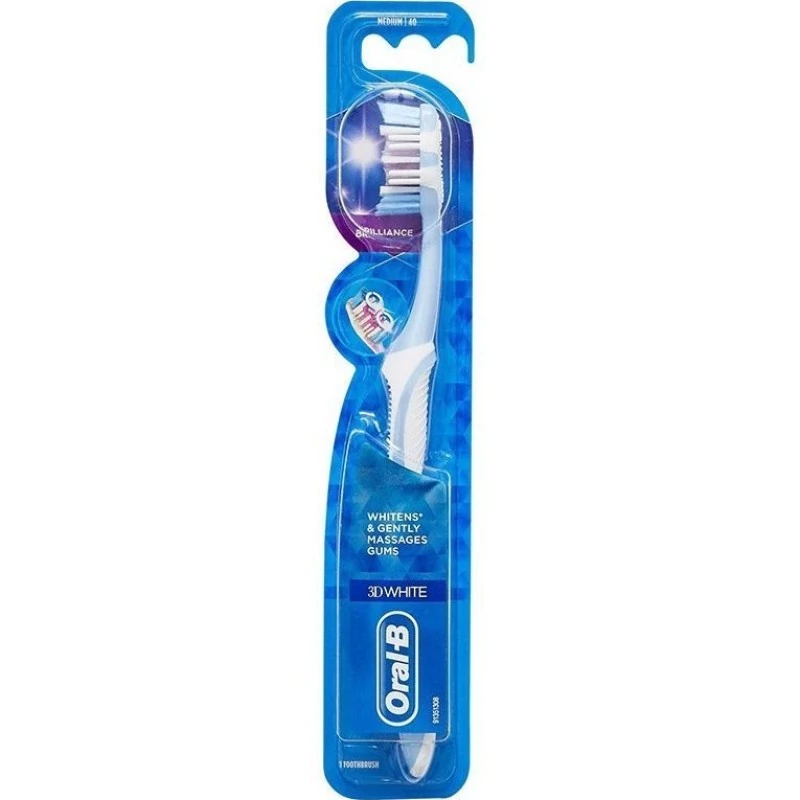 مسواک اورال بی مدل بی برلیانس 3 دی وایت ایرلندی