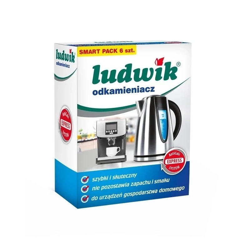 جرم گیر قهوه ساز و کتری لودویک Ludwik بسته 6 عددی حجم 120 میل