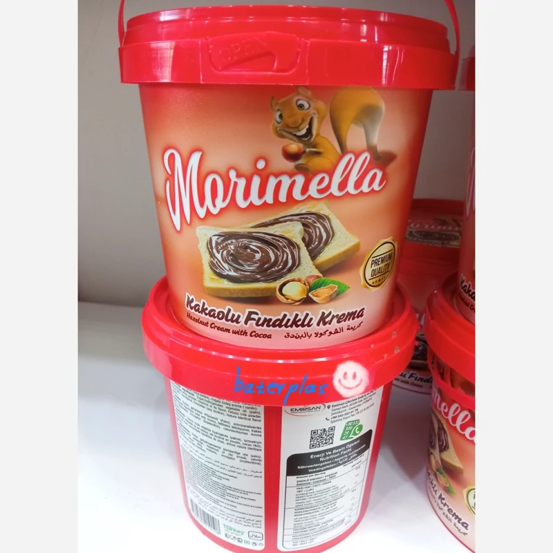شکلات فندقی سطلی موریملا 800گرم ترکیه