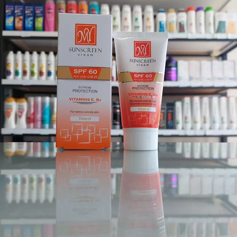 مای ضد آفتاب کرم پودری spf60 وزن 50 میل