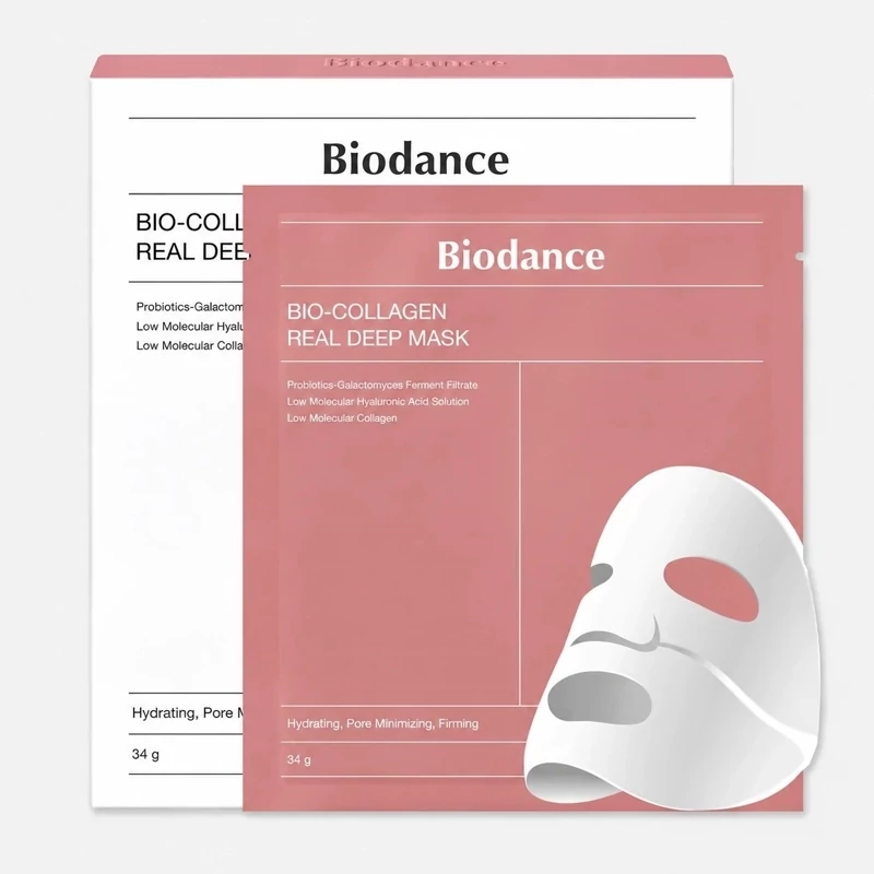 ماسک ورقه ای جوانساز بایو کلاژن بایودنس Biodanc