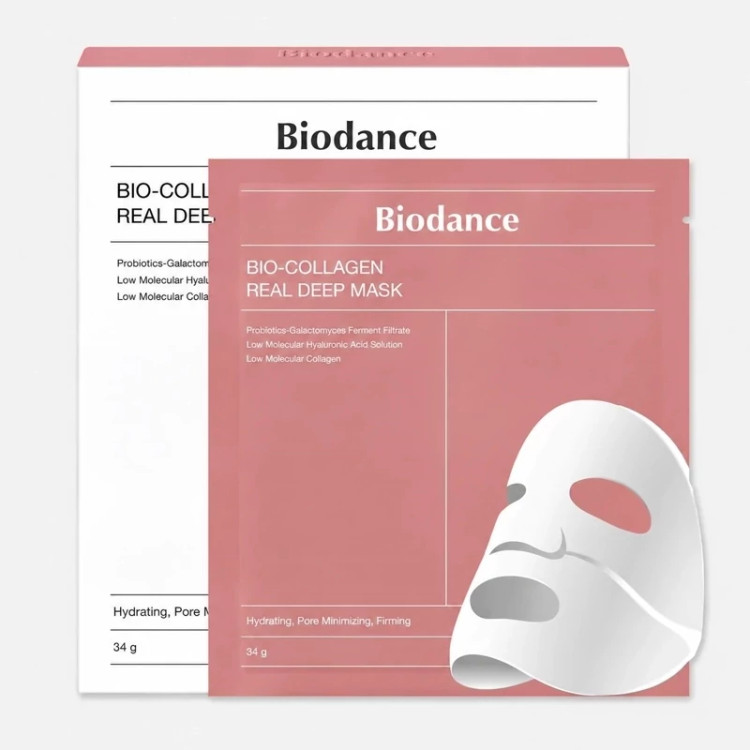 ماسک ورقه ای جوانساز بایو کلاژن بایودنس Biodanc