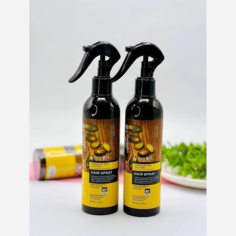 اسپری دوفاز مو لایتنس حاوی روغن آرگان طبیعی حجم 250 میل دارای ضمانت اورجینال ساخت اسلواکی