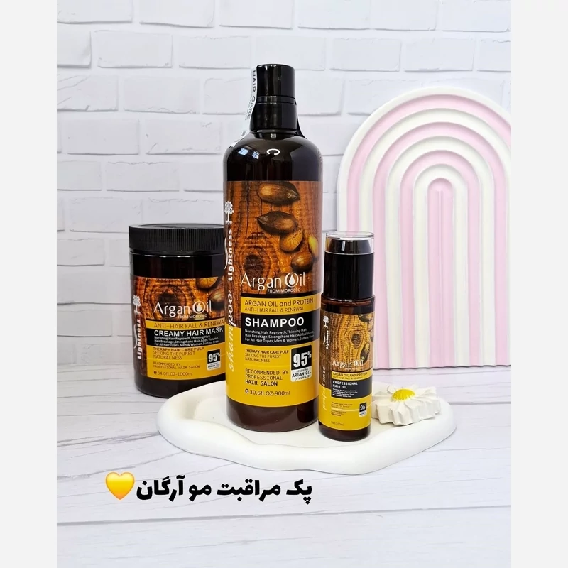 شامپو ماسک و روغن لایتنس بدون سولفات اورجینال با ضمانت ساخت اسلواکی