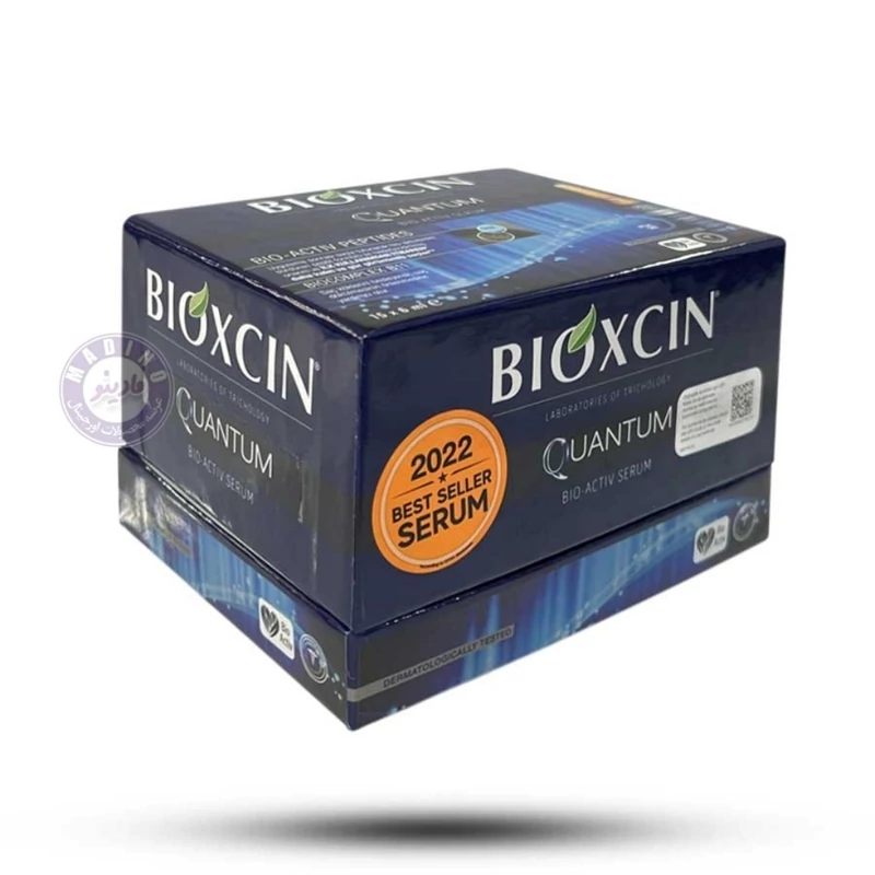 سرم ضد ریزش و تقویت کننده مو کوانتوم بیوکسین BIOXCIN اورجینال ساخت ترکیه بسته 15 عددی