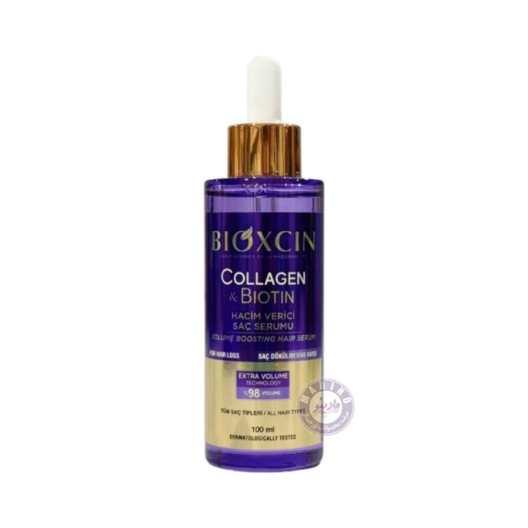 سرم ضد ریزش و حجم دهنده مو کلاژن و بیوتین بیوکسین BIOXCIN اورجینال ساخت ترکیه میل