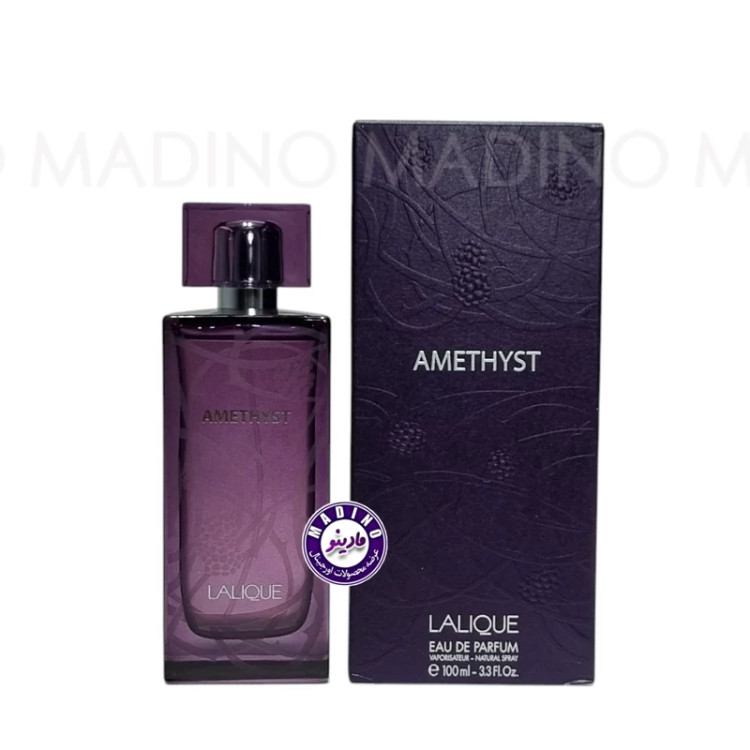 ادکلن لالیک امیتیس بنفش زنانه (اورجینال) LALIQUE AMETHYST(فرانسه) حجم 100 میل