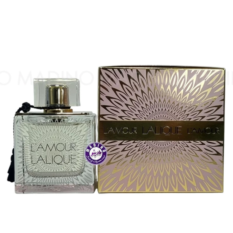 ادکلن لالیک لامور زنانه (اورجینال) LALIQUE LAMOURE(فرانسه) حجم 100 میل