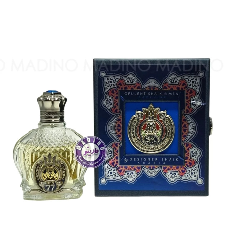 ادکلن شیخ 77 مردانه SHAIK CLASSIC(هاردباکس) حجم 100 میل