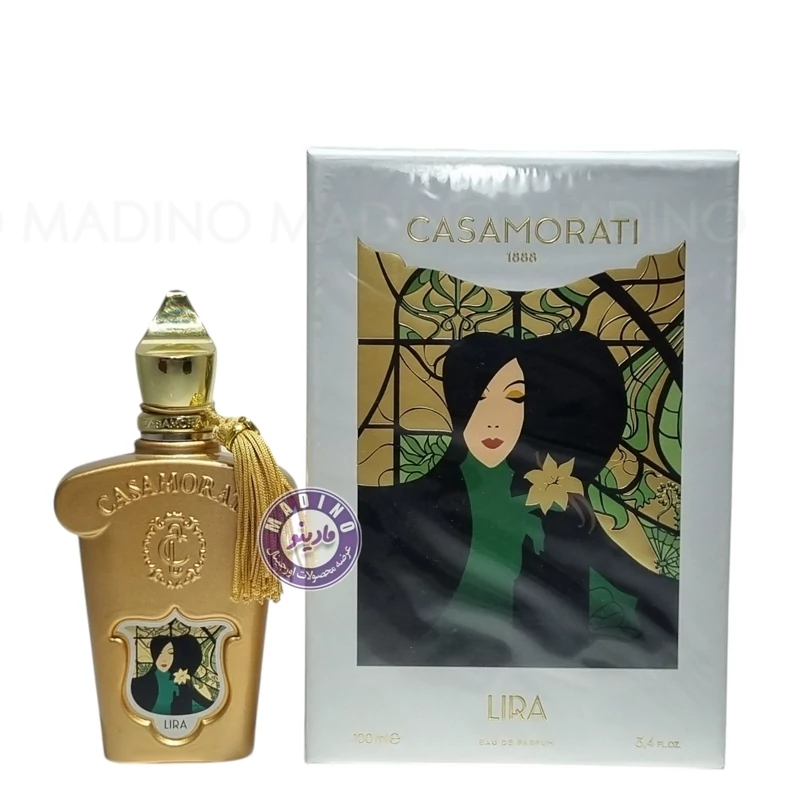 ادکلن کازاموراتی لیرا زنانه CASAMORATI LIRA(هاردباکس) حجم 100 میل