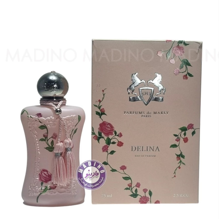 ادکلن مارلی دلینا طرح گلی MARLY DELINA (هاردباکس) حجم 100 میل