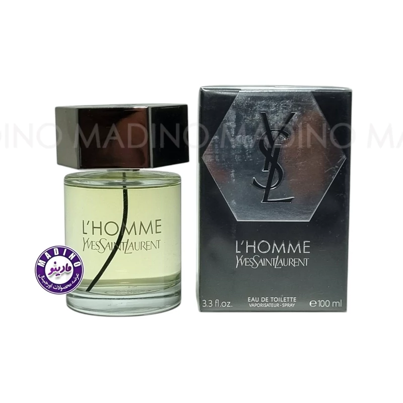 ادکلن ایو سن لورن ال هوم ادوتویلت YSL L HOMME(های کپی) حجم 100 میل