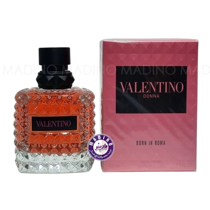 ادکلن والنتینو صورتی  VALENTINO (های کپی) حجم 100 میل