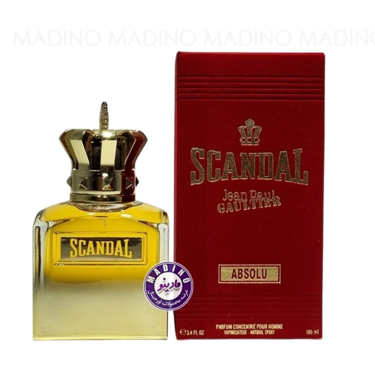 ادکلن اسکندال ابسولو زنانه SKANDAL ABSOLO(هاردباکس) حجم 100 میل