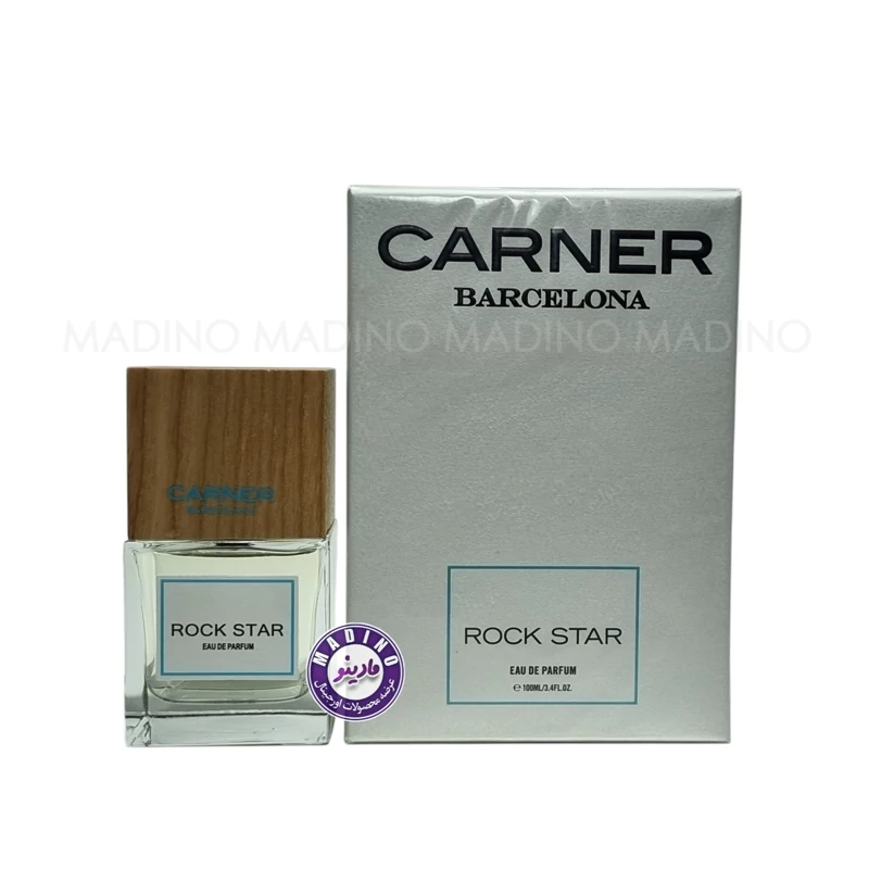 ادکلن کارنر بارسلونا راک استار CARNER BARCELONA(هاردباکس) حجم 100 میل