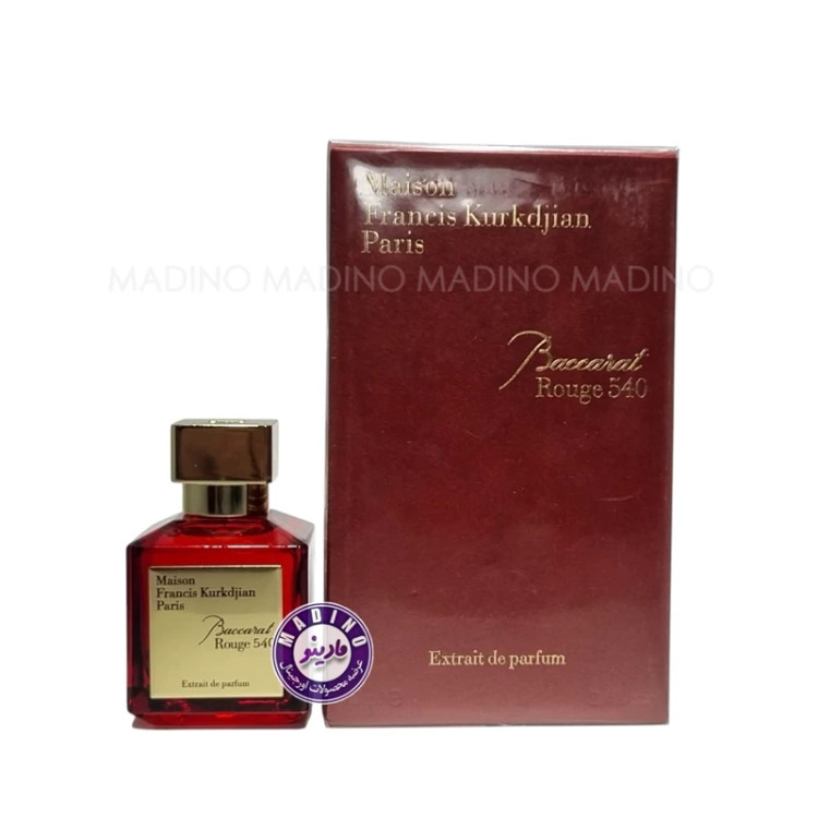 ادکلن باکارات رژ قرمز BACCARAT ROUGE(هاردباکس) حجم 70 میل