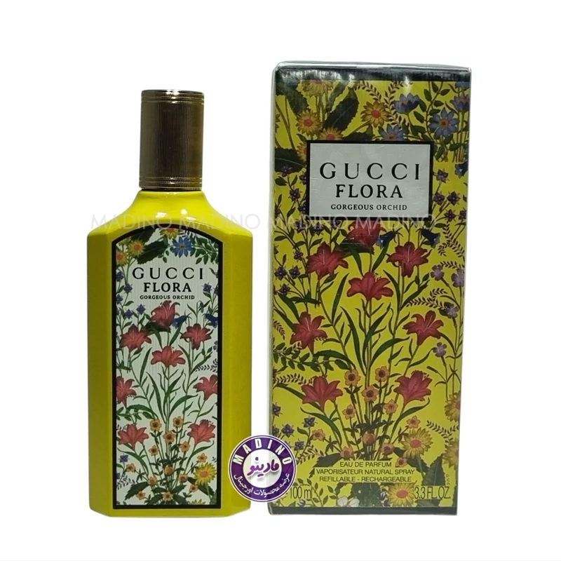 ادکلن گوچی فلورا اورکید GUCCI FLORA ORCHID(هاردباکس) حجم 100 میل