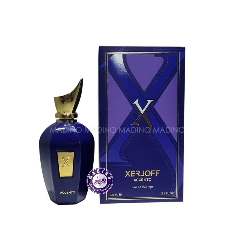 ادکلن زرجوف اکسنتو XERJOFF ACCENTO (هاردباکس) حجم 100 میل