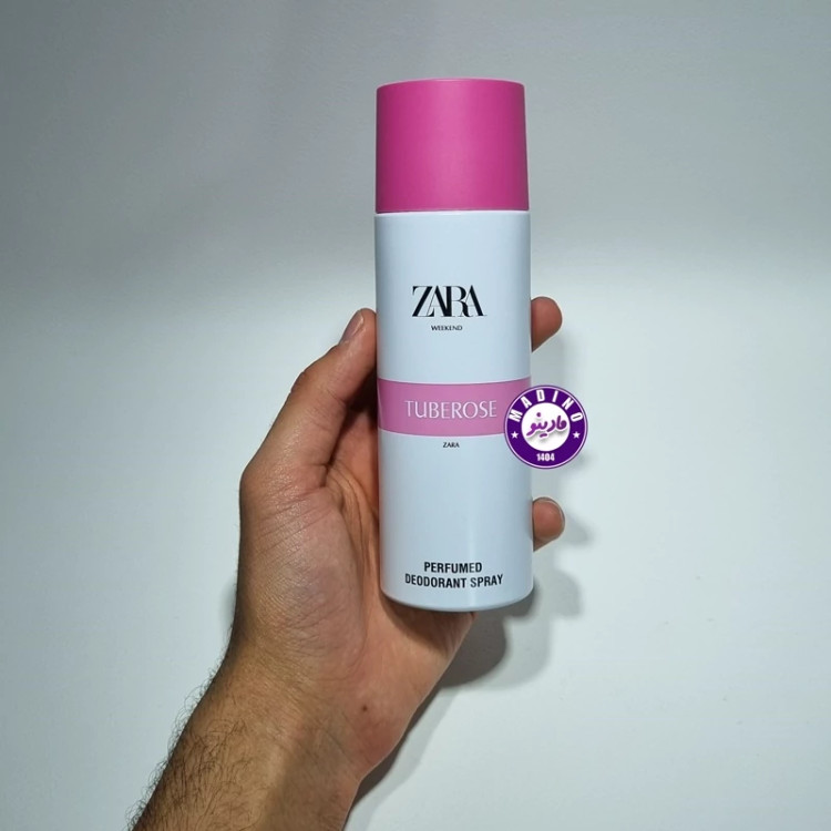 اسپری زارا توبیرُز ZARA TUBEROSE (اسپانیا) 200 میل اورجینال