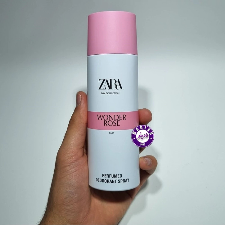 اسپری زارا واندر رُز WONDER ROSE (اسپانیا) 200 میل اورجینال