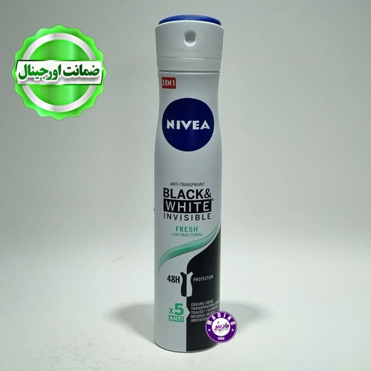 اسپری ضد تعریق نیوا NIVEA مدل INVISIBLE FRESH اورجینال (200) میل