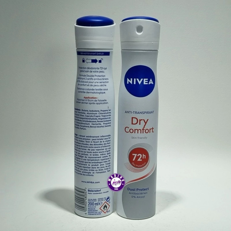 اسپری ضد تعریق نیوا NIVEA مدل DRY COMFORT اورجینال (200) میل