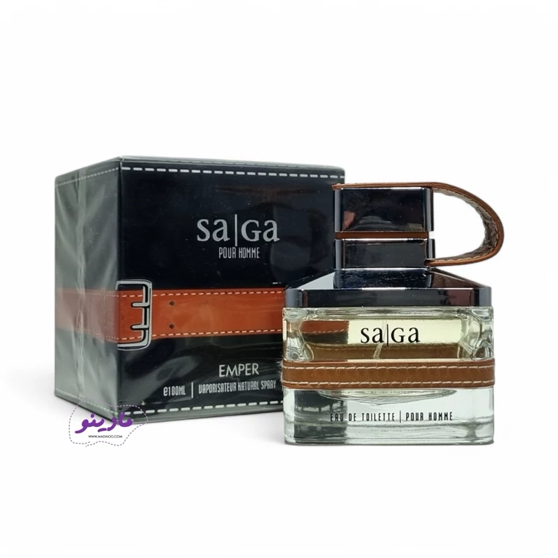عطر ادکلن امپر ساگا مشکی مردانه/  Emper Saga Man