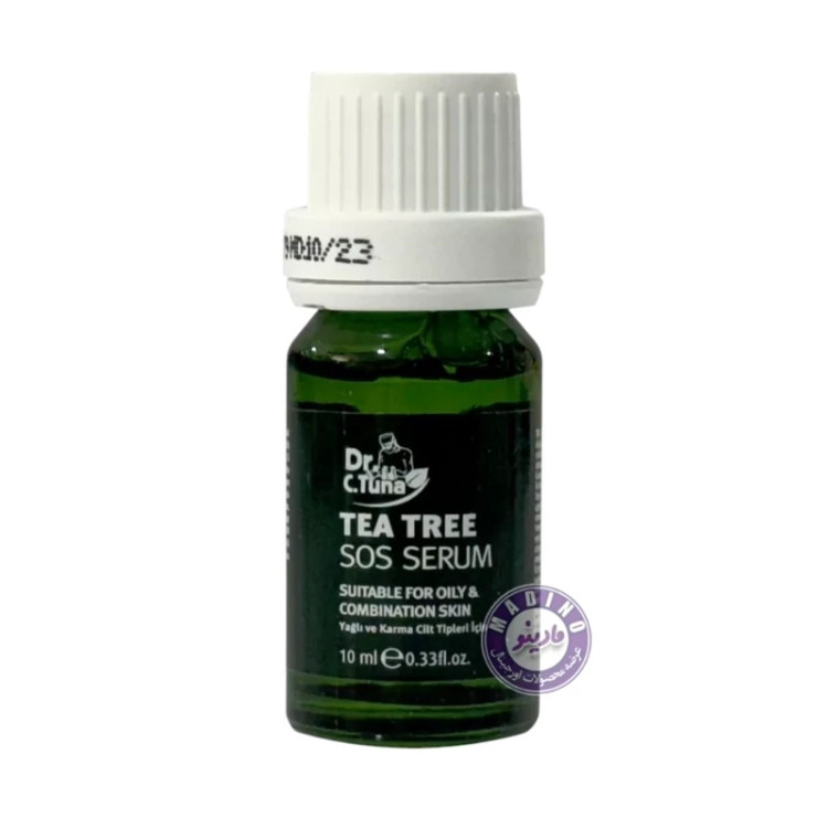 سرم درخت چای فارماسی Dr.C.Tuna مناسب پوست چرب و مختلط 10 میل