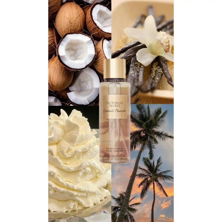 بادی میست وکتوریا سکرت مدل کوکونات پشن Coconut Passion (بادی اسپلش) حجم 250 میل