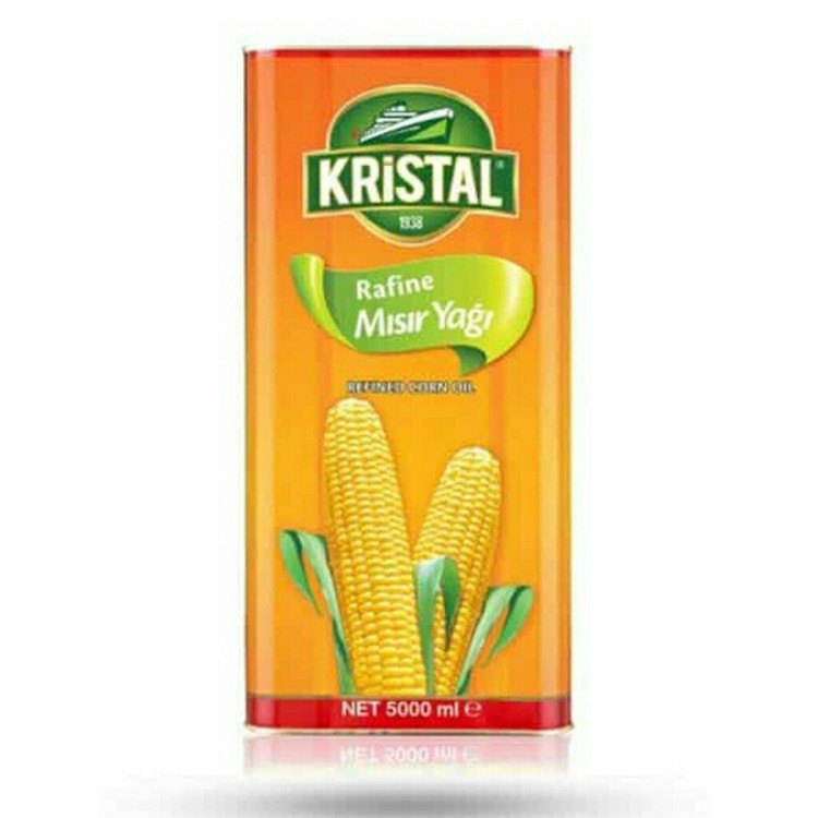 روغن ذرت اصلی کریستال ترکیه 5لیتری ارسال مستقیم از مرز ترکیه