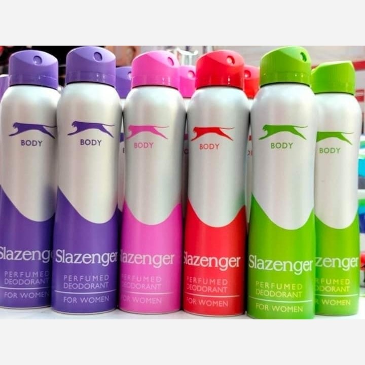 اسپری خوشبوکننده زنانه بدن اسلازنگر SLAZENGER ترکیه
