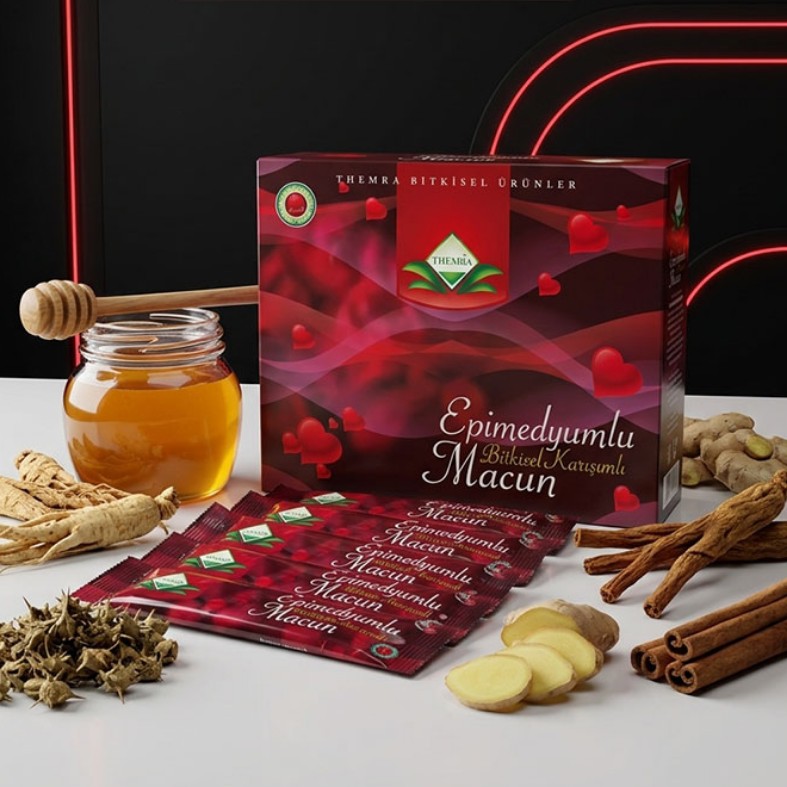 معجون گیاهی تقویتی شیره ی تمرا 12 ساشه مخصوص آقایان محصول ترکیه