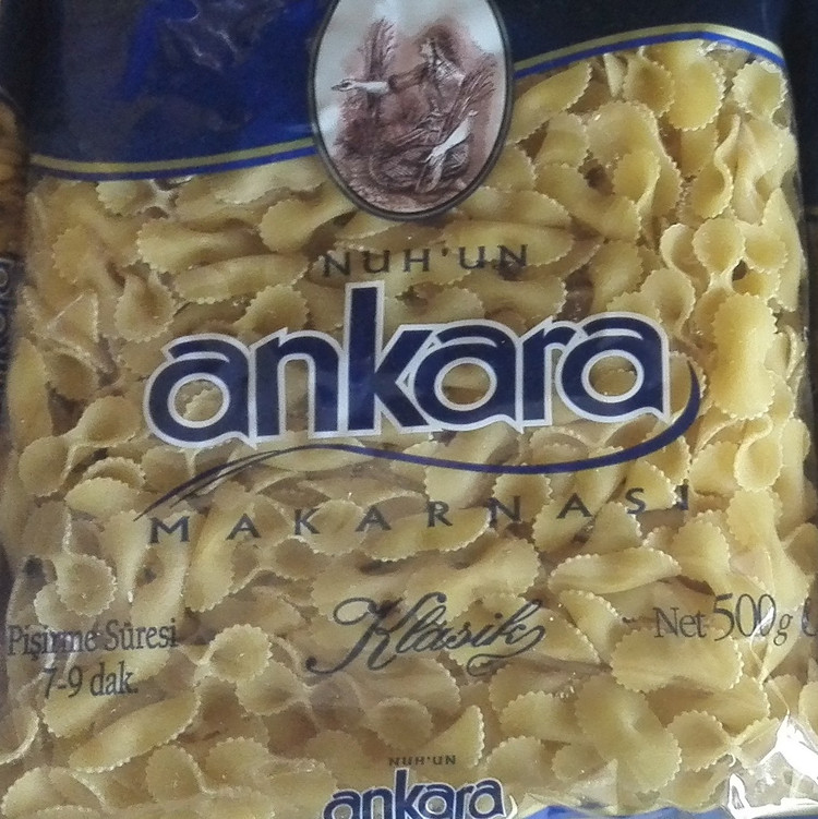 ماکارونی آنکارا نازک اصل ترکیه پک دو بسته 500 گرمی (طرح های مختلف موجود)