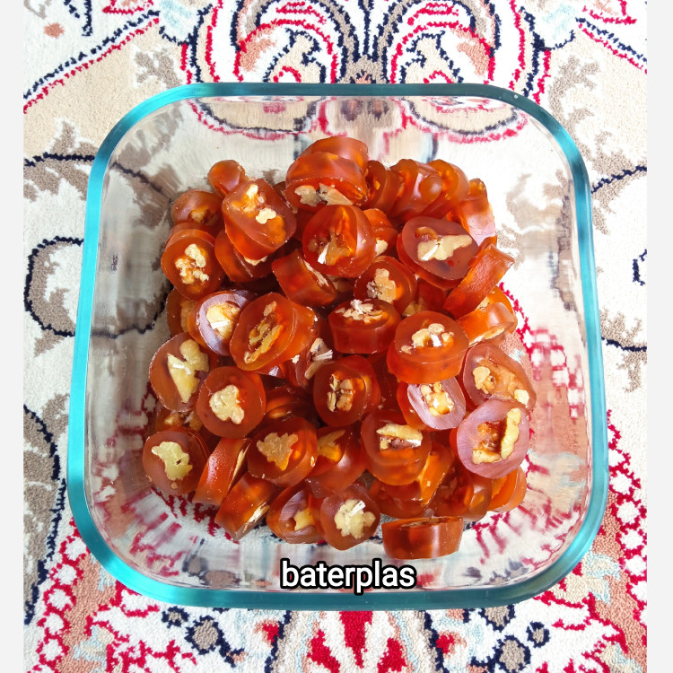 سوجوق گردویی (سوجوک) با روکش شیره ی انگور سیدلر ترکیه بسته 350گرمی