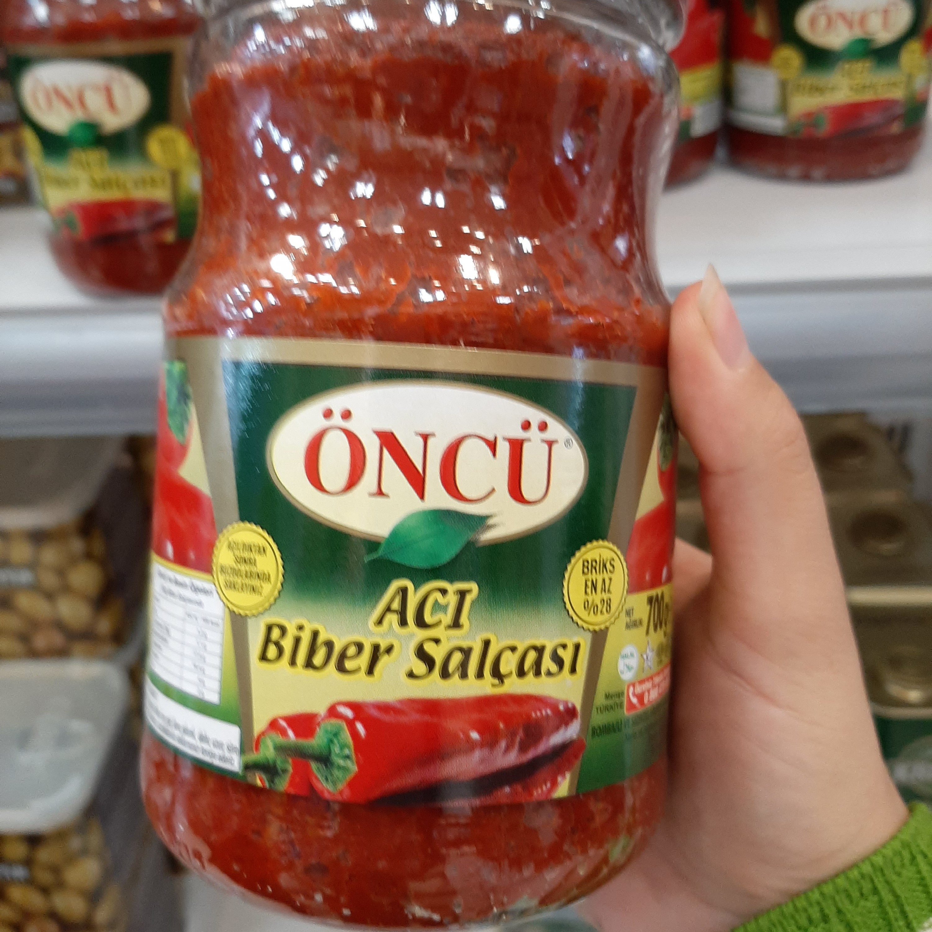 رب فلفل قرمز تند ترکیه اونجو 700 گرمی oncu aci biber salcasi